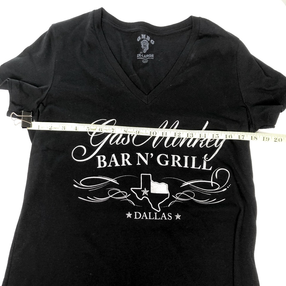 Gas Monkey Bar n Grill women’s t-shirt Black - Picture 2 of 6
